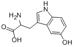 DL-5-羟色胺酸 结构式