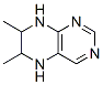 5,6,7,8-tetrahydro-6,7-dimethylpteridine 结构式