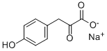 P-HYDROXYPHENYLPYRUVIC ACID MONOSODIUM SALT 结构式