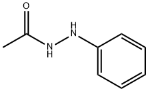1-乙酰基-2-苯基肼 结构式