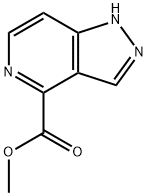 5-氮杂吲唑-4-羧甲酸甲酯 结构式