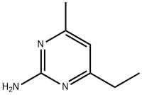 2-Pyrimidinamine, 4-ethyl-6-methyl- (9CI) 结构式