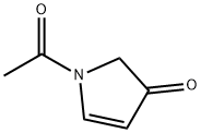 3H-Pyrrol-3-one,1-acetyl-1,2-dihydro-(9CI) 结构式