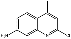 2-氯-4-甲基喹啉-7-胺 结构式