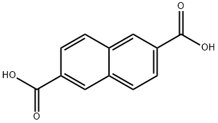 2,6-萘二羧酸 结构式