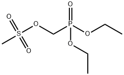 Diethyl(methanesulfonyloxymethyl)phosphonate, 97 % 结构式