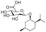 [1S-(1α,2β,5α)]-5-Methyl-2-(1-Methylethyl)cyclohexyl β-D-Glucopyranosiduronic Acid 结构式