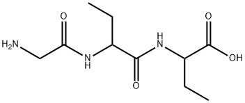 Butanoic  acid,  2-[[2-[(aminoacetyl)amino]-1-oxobutyl]amino]-  (9CI) 结构式