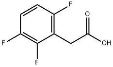 2,3,6-三氟苯基乙酸 结构式