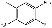 2-氟-5-甲基-1,4-苯二胺 结构式