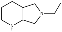 6-乙基八氢吡咯并[3,4-B]吡啶 结构式