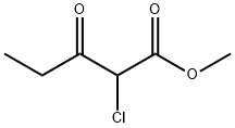 甲基 2-氯-3-氧代戊酸酯 结构式