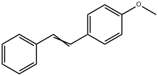 4-甲氧基芪 结构式