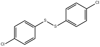 4,4'-二氯二苯二硫醚 结构式