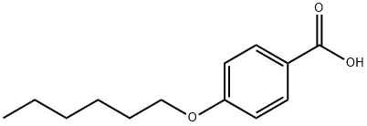 4-己氧基苯甲酸 结构式