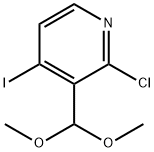 2-Chloro-3-(dimethoxymethyl)-4-iodopyridine 结构式