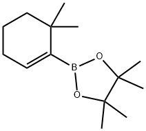 2-(6,6-DiMethyl-1-cyclohexen-1-yl)-4,4,5,5-tetraMethyl-1,3,2-dioxaborolane 结构式