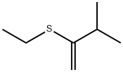 2-ethylsulfanyl-3-methyl-but-1-ene 结构式