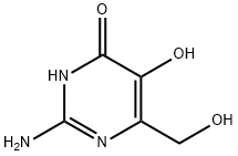 4(1H)-Pyrimidinone, 2-amino-5-hydroxy-6-(hydroxymethyl)- (9CI) 结构式