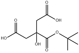 Citric Acid tert-Butyl Ester 结构式