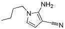 1H-Pyrrole-3-carbonitrile,  2-amino-1-butyl- 结构式
