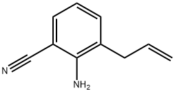 Benzonitrile,  2-amino-3-(2-propenyl)-  (9CI) 结构式