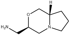 ((3R,8aS)-hexahydro-1H-pyrrolo[2,1-c][1,4]oxazin-3-yl)MethanaMine 结构式