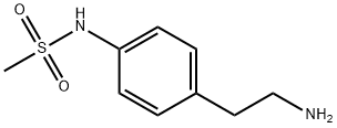 N-(4-(2-aMinoethyl)phenyl)MethanesulfonaMide 结构式