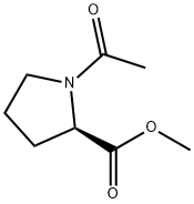 D-Proline, 1-acetyl-, methyl ester (9CI) 结构式