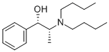 (1S,2R)-2-二丁氨基-1-苯基-1-丙醇 结构式