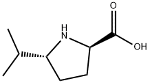 D-Proline, 5-(1-methylethyl)-, trans- (9CI) 结构式