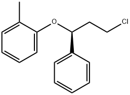 (S)-3-CHLORO-1-PHENYL-1-[2-METHYL-PHENOXYL]PROPANE 结构式