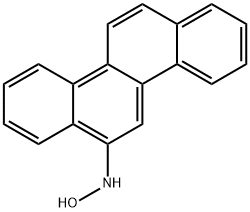 N-hydroxy-6-aminochrysene 结构式