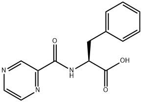 <i>N</i>-(Pyrazinylcarbonyl)-<small>L</small>-phenylalanine