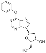 O6-PHENYL-2'-DEOXYINOSINE 结构式