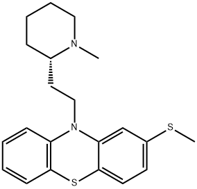 (S)-Thioridazine 结构式