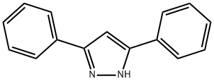 3,5-二苯基吡唑 结构式