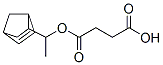 Butanedioic acid hydrogen 4-[1-(bicyclo[2.2.1]hept-5-en-2-yl)ethyl] ester 结构式