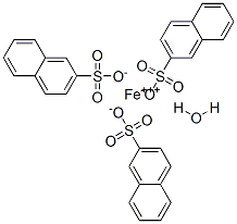 IRON(III) 2-NAPHTHALENESULFONATE HYDRATE 结构式