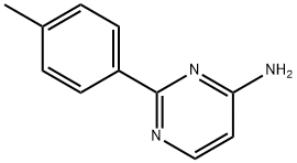 4-Pyrimidinamine, 2-(4-methylphenyl)- (9CI) 结构式