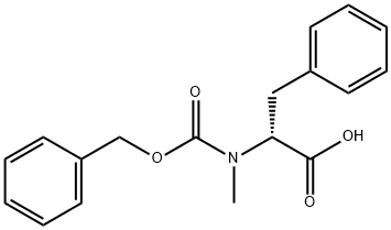 N-甲基-N-CBZ-D-丙氨酸 结构式