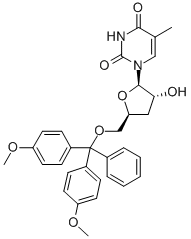 3'-DEOXY-5'-O-(DIMETHOXYTRITYL)-5-METHYLURIDINE