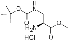 BOC保护的甲氧基氨酸盐酸盐 结构式