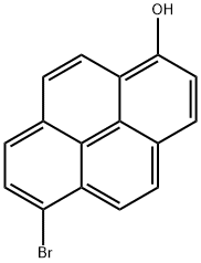 6-溴-1-羧基芘 结构式