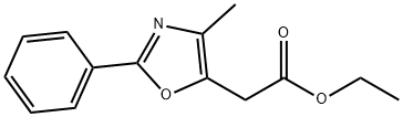 (4-Methyl-2-phenyloxazol-5-yl)-acetic acid ethyl ester 结构式