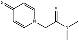 1(4H)-Pyridineethanethioamide,  N,N-dimethyl-4-thioxo- 结构式