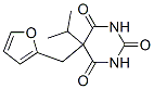 5-furfuryl-5-isopropylbarbituric acid  结构式