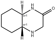 2(1H)-Quinoxalinone,octahydro-,(4aR,8aR)-rel-(9CI) 结构式