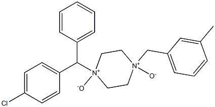 Meclizine N’,N’’-Dioxide 结构式