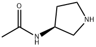 (3S)-(-)-3-乙酰氨基四氢吡咯 结构式